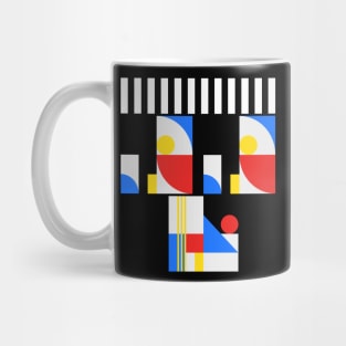 Simple Colorblock Geometric Mug